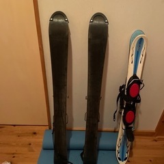 お値下げオッケーです。スキー板　ウィンタースポーツ　左の紺色のみの画像