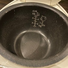 東芝 TOSHIBA マイコン炊飯器(5.5合炊き)の画像