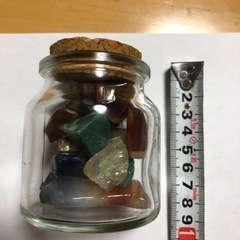 貴石　自然石　さざれ石　瓶入りの画像