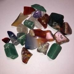 貴石　自然石　さざれ石　瓶入りの画像