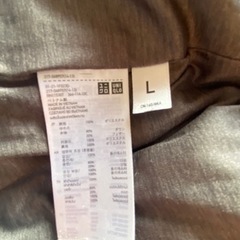 ユニクロダウンジャケットLの画像