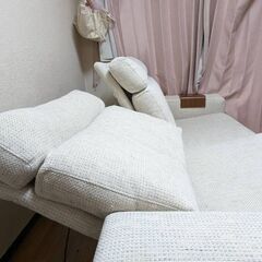 リクライニングソファの画像