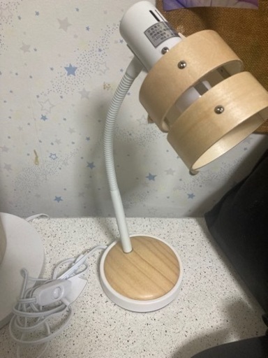 ニトリ　テーブルランプ　Nウッドリング