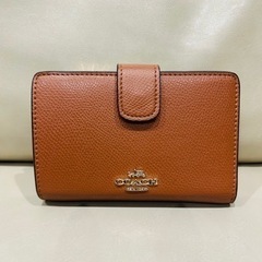 【お話中】　　コーチ 財布 COACH  レザー コーナー ジッ...