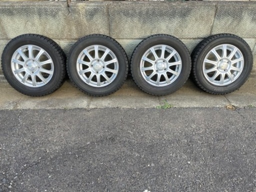 軽用スタッドレスタイヤ付きアルミホイール