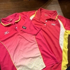 値下げ！！1000円→800円卓球ユニフォーム2枚セットで！