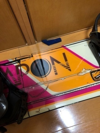 スノーボード板 ビンディング付き k2