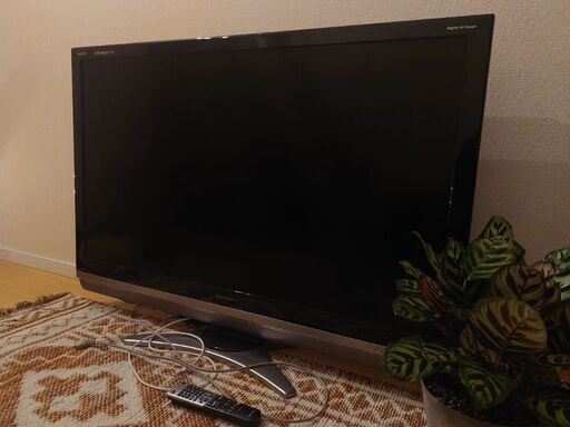 【引取限定】SHARP 52型 テレビ 2009年製