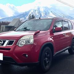 ディーゼル超低燃費H25エクストレイルT31 切り替えロック付き4WD・ヒッチメンバー付き／軽油車の画像