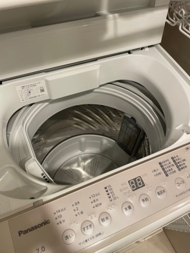 (取引決定済⭐️)【1月末まで】Panasonic 洗濯機(NA-F7PB1) 2023年製
