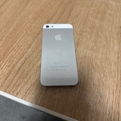 iPhone5 ソフトバンク　32G シルバーの画像