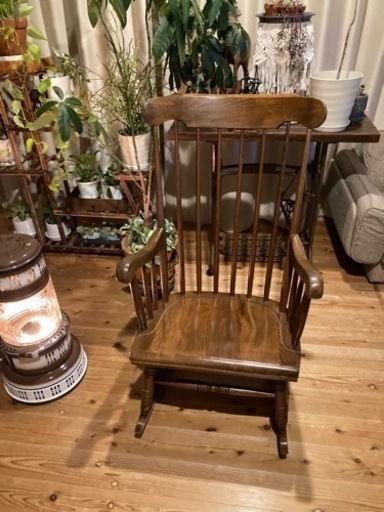 昭和レトロ　柏木工　ロッキングチェア