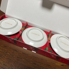 コーチ　お皿の画像