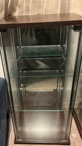 【取引完了】コレクションケース　コレクションボード　3段　ガラスケース　棚