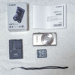 Canon IXY650 新品！使用時間30分。保証書付き
