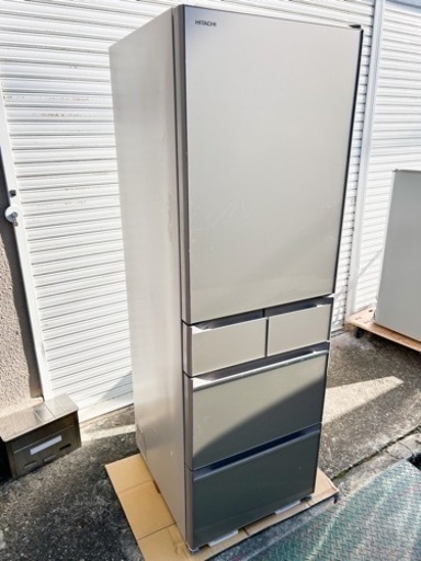 2020年製 日立 5ドア冷蔵庫 R-HWS47K（XN）型 大容量