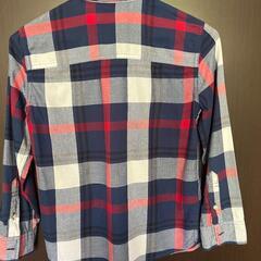 アバクロンビー　キッズ　ボタンダウン　チェックシャツ　7/8サイズ 130センチの画像
