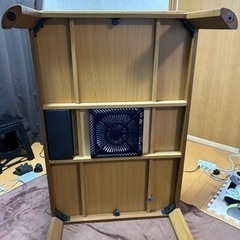【値下げしました！】家具調コタツ 長方形120×80 ハロゲン6...