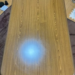 【値下げしました！】家具調コタツ 長方形120×80 ハロゲン600w 手元コントローラーの画像