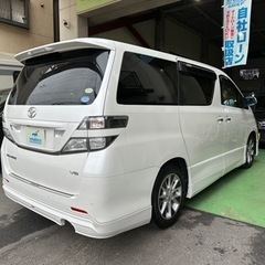 ローン審査不安な方！自社ローン全国対応！ヴェルファイアZGエデションの画像