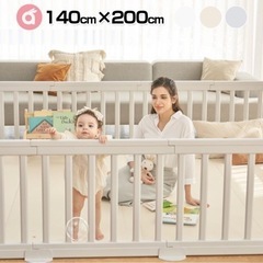 韓国　ベビーサークル　140✖️200cmの画像