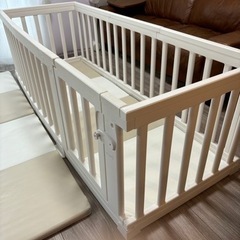 韓国　ベビーサークル　140✖️200cmの画像