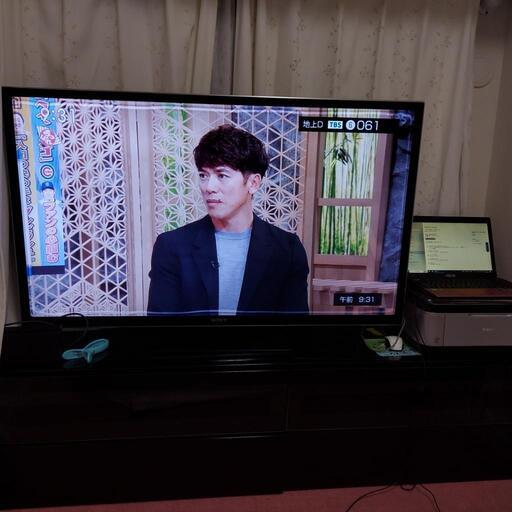 52インチテレビとテレビ台