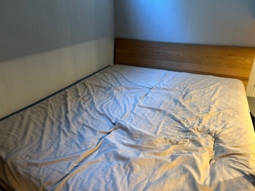 【無印良品】クイーンサイズベッド(フレーム)