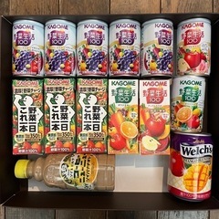 野菜生活、ウェルチ他、ドリンク14本の画像