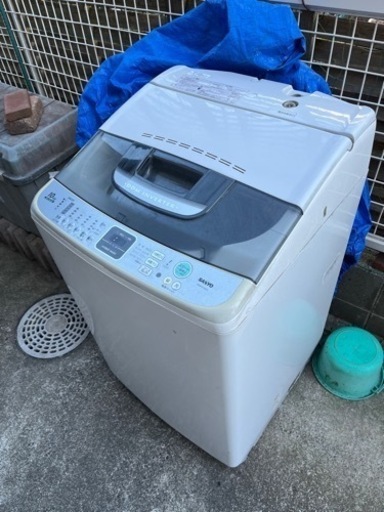 サンヨー 洗濯機 10キロ ASW-E10ZA (ゆみこ) 青山の生活家電《洗濯機