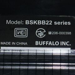 【 iBUFFALO】Bluetooth　コンパクトキーボード　BSKBB22　訳ありの画像