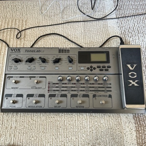VOX ToneLab LE Guitar Multi Effect Pedal and Midi Controller With vox tonelab le 中古