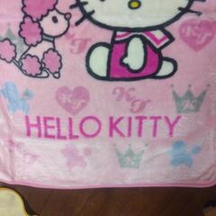 厚木方面🆗西川提供シングルのキティ毛布の画像