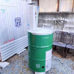 200lドラム缶焼却炉 ストーブ 配達設置込み (R 工房) 赤間の
