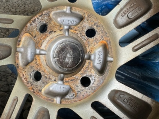 日産AUTECHホイール4本セット　タイヤ付BRIDGESTONE NEXTRY