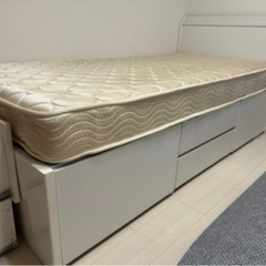 ニトリシングルベットフレーム&マットレスセット