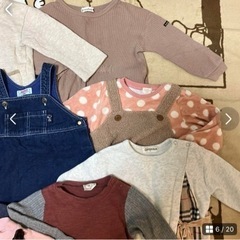 ブランドあり◾︎キッズ ◎ベビー◎女の子◎秋冬物シリーズ★90サイズ  まとめ売りの画像