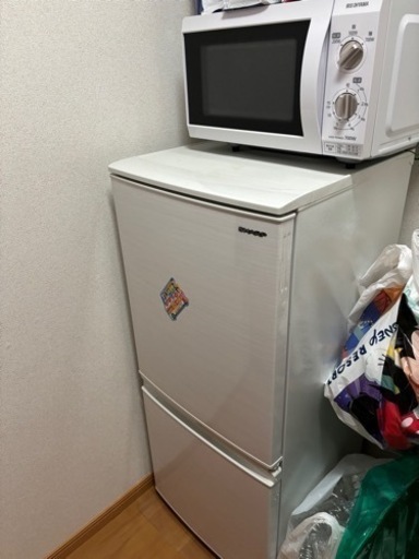 冷蔵庫137L 電子レンジ 炊飯器5.5号 IHコンロ　4点セット