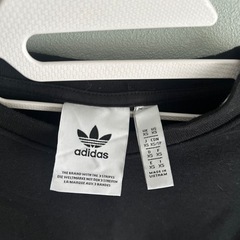 【美品】adidasトレーナーxs裏起毛の画像