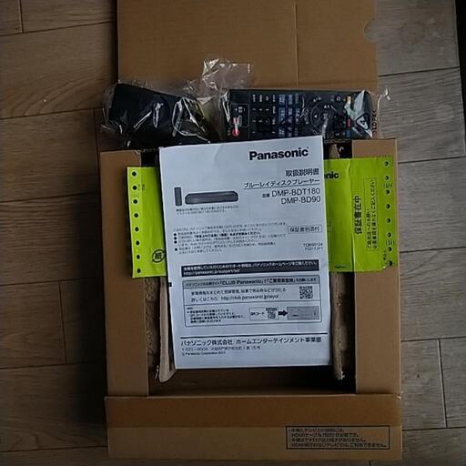 新品未使用　PanasonicブルーレイディスクプレーヤーDMP-BD90-K 2019年製