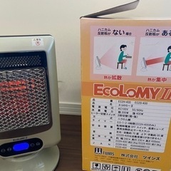 ツインズ　ECOLOMYⅡ 電気ストーブ　EC2H-400の画像
