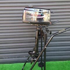 PARSUN パースン 船外機 2サイクル ２馬力 ご自身でメンテナンス可能な方推奨【引取限定・動画アリ】