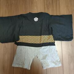 【値下げ】袴ロンパース・サイズ80の画像