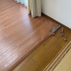 フローリングカーペット　ジャンク品の画像