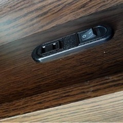 受付終了しました　ダブルベッド　引き出し付き　コンセント&ライト付き　フレームのみの画像