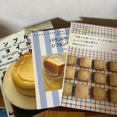 焼き菓子レシピ本　無料でもらってください