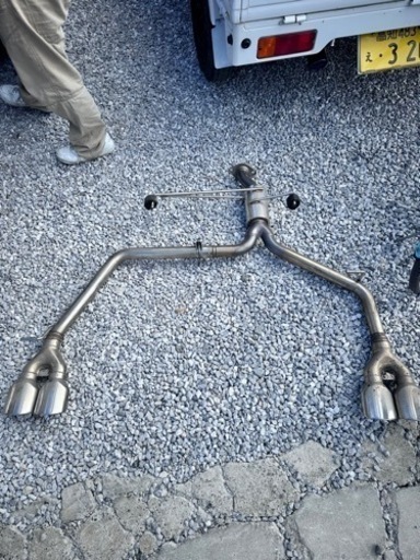 70ノア　リアピース　四本出し