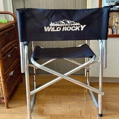 折りたたみ椅子の画像