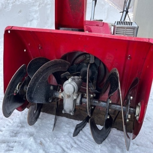 HONDA 小型除雪機 HS555 雪丸 5馬力 エンジン一発始動