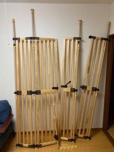 木製のぼれんにゃん　キャットゲート